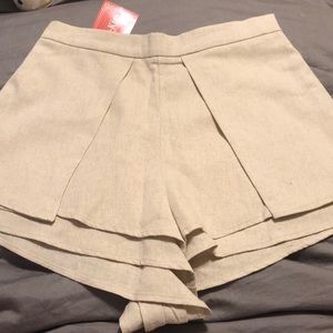 small nude my kim skort NWT